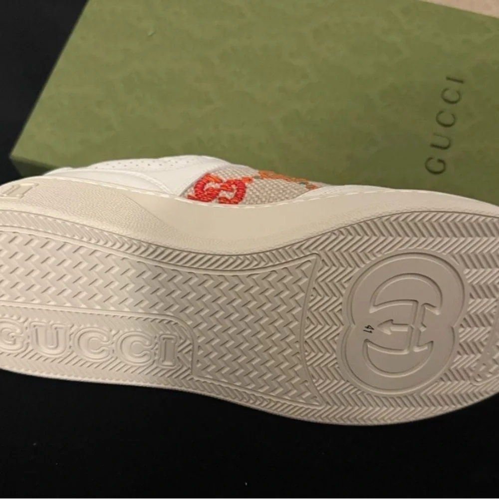 New in box Authentic Gucci Women’s Multicolor GG Canvas Sneakers Women 11